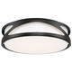 Access - 49990LEDD-BL/ACR - LED Flush Mount - Lucia - Black