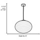 Callisto LED Pendant (50181LEDDLP-BS/OPL)