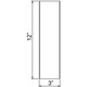 Spartan LED Pendant (50526LEDDLP-BS/CLM)