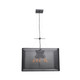 Access - 50926-BL - Five Light Pendant - Epic - Black