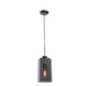 Access - 50935LEDDLP-BCH/MIR - LED Pendant - Simplicite - Black Chrome