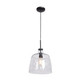 Access - 50938LEDDLP-BL/CLR - LED Pendant - Clear - Black