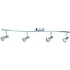 Access - 52204-BS - Four Light Wall or Ceiling Spotlight Bar - Cobra - Brushed Steel