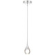 Georgia LED Pendant (62115LEDDCS-CH/CRY)