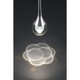 Georgia LED Pendant (62115LEDDCS-CH/CRY)