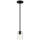 Access - 62585LEDDLP-MBL/CLR - LED Pendant - Oslo - Matte Black