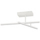 Duo LED Semi-Flush Mount (63077LEDD-MWH/ACR)