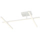 Duo LED Semi-Flush Mount (63078LEDD-MWH/ACR)