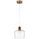 Access - 63141LEDD-ABB/CLR - LED Pendant - Port Nine Chardonnay - Antique Brushed Brass
