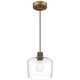 Access - 63141LEDDLP-ABB/CLR - LED Pendant - Port Nine Chardonnay - Antique Brushed Brass
