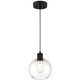 Access - 63142LEDDLP-MBL/CLR - LED Pendant - Port Nine Burgundy - Matte Black