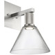 Port Nine Martini LED Wall Sconce (63143LEDD-BS/CLR)