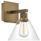 Port Nine Martini LED Wall Sconce (63143LEDDLP-ABB/CLR)