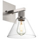 Port Nine Martini LED Wall Sconce (63143LEDDLP-BS/CLR)