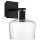 Port Nine Chardonnay LED Wall Sconce (63144LEDD-MBL/CLR)