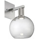 Port Nine Burgundy LED Wall Sconce (63145LEDD-BS/CLR)