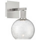 Access - 63145LEDD-BS/SDG - LED Wall Sconce - Port Nine Burgundy - Brushed Steel