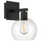 Port Nine Burgundy LED Wall Sconce (63145LEDDLP-MBL/CLR)