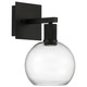 Port Nine Burgundy LED Wall Sconce (63145LEDD-MBL/CLR)