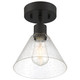 Port Nine Martini LED Semi Flush Mount (63146LEDDLP-MBL/SDG)