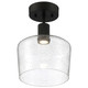 Port Nine Chardonnay LED Semi-Flush Mount (63147LEDD-MBL/SDG)