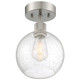 Port Nine Burgundy LED Semi Flush Mount (63148LEDDLP-BS/SDG)