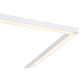 Squared LED Wall Fixture (63967LEDD-WH/ACR)