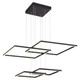 Access - 63968LEDD-BL/ACR - LED Pendant - Squared - Black