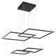 Squared LED Pendant (63968LEDD-BL/ACR)