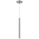 Access - 72022LEDD-BS/ACR - LED Pendant - Pipeline - Brushed Steel