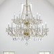 Traditional Crystal 16 Light Chandelier (1139-PB-CL-S)