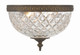 Crystorama - 117-10-EB - Two Light Flush Mount - Radley - English Bronze