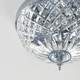 Radley Three Light Flush Mount (117-12-CH)