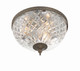 Radley Three Light Flush Mount (117-12-EB)