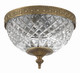 Radley Two Light Flush Mount (117-8-OB)