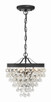 Calypso Three Light Mini Chandelier (130-MK)