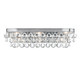 Crystorama - 133-CH - Six Light Bathroom Vanity - Calypso - Polished Chrome