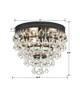 Calypso Three Light Flush Mount (135-MK)