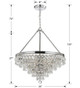Calypso Eight Light Chandelier (137-CH)