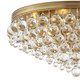 Calypso Six Light Flush Mount (138-VG)