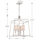 Sylvan Four Light Chandelier (2244-PN)