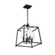 Sylvan Four Light Chandelier (2245-BF)