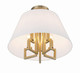 Westwood Five Light Semi Flush Mount (2255-VG_CEILING)