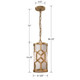 Jennings One Light Pendant (2260-AG)