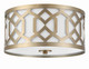 Jennings Three Light Flush Mount (2263-AG)