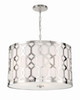 Crystorama - 2266-PN - Five Light Chandelier - Jennings - Polished Nickel