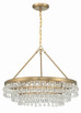 Calypso Six Light Chandelier (237-VG)