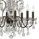 Butler Eight Light Chandelier (3028-EB-CL-MWP)