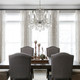 Imperial Six Light Chandelier (3226-CH-CL-SAQ)