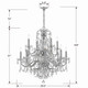 Imperial 12 Light Chandelier (3228-CH-CL-S)